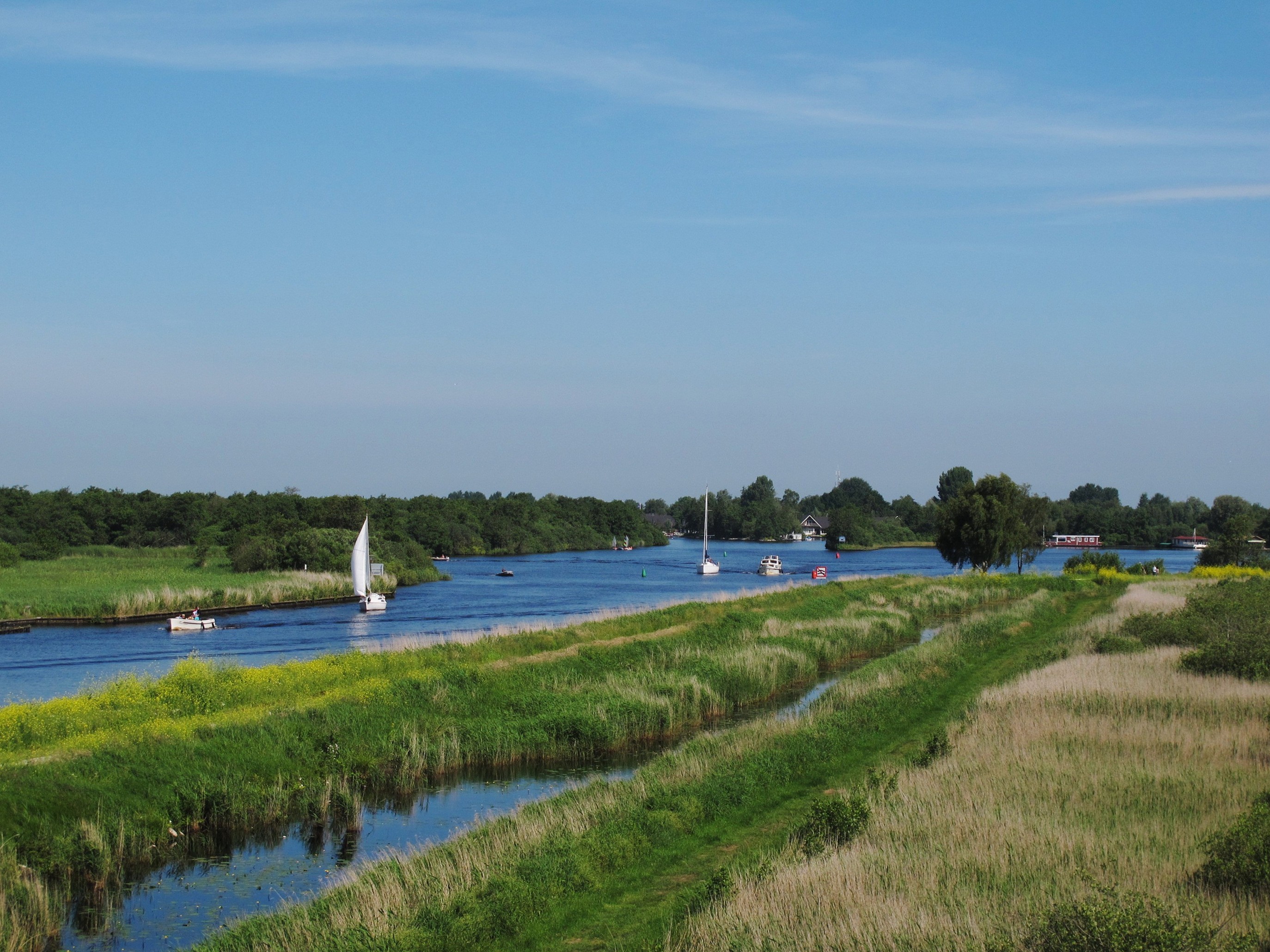 This is a photo or sound file made in De Alde Feanen National Park in the Netherlands, with the main subject of the file in the category: landscapes