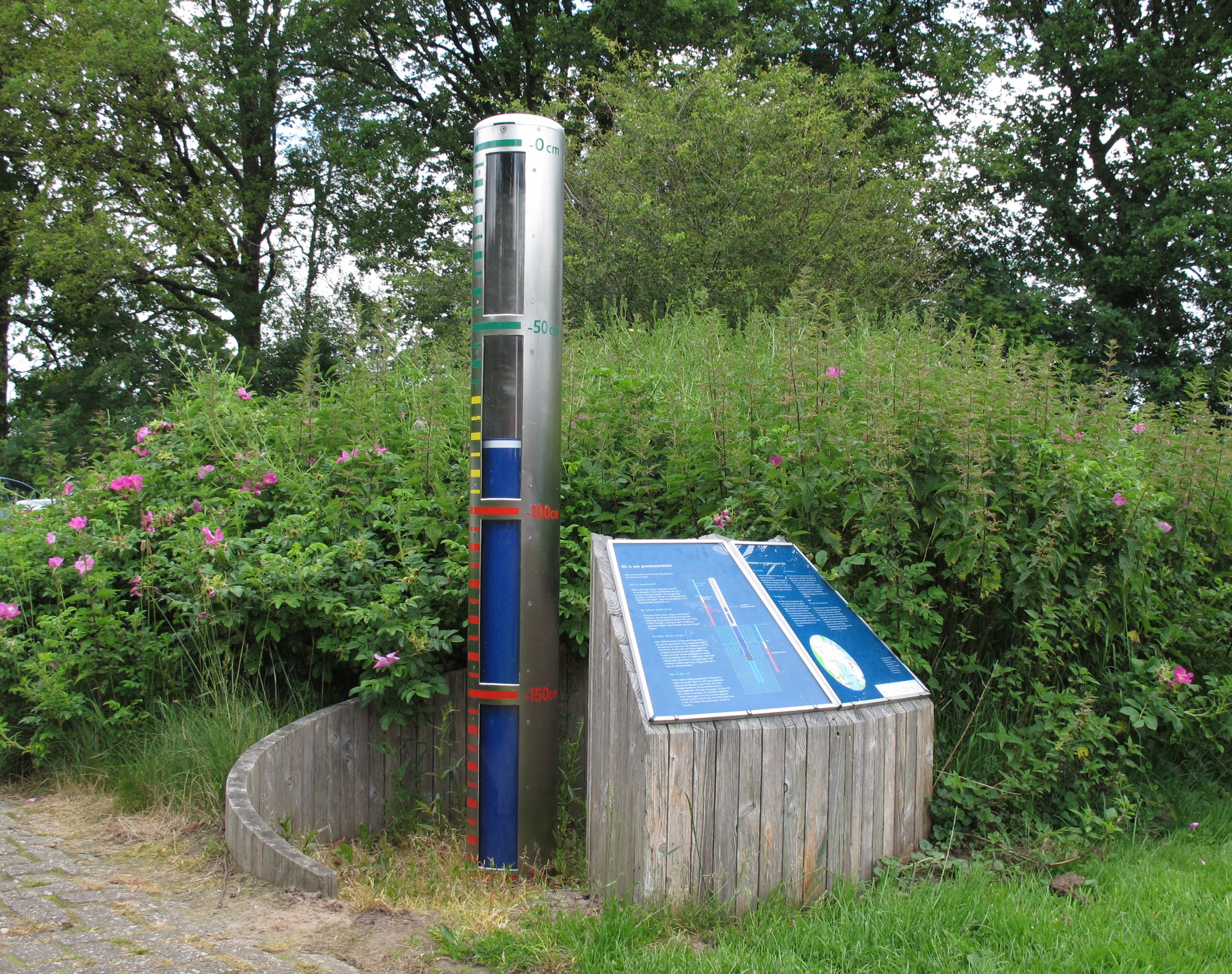 This is a photo or sound file made in Drents-Friese Wold National Park in the Netherlands, with the main subject of the file in the category: humans in nature