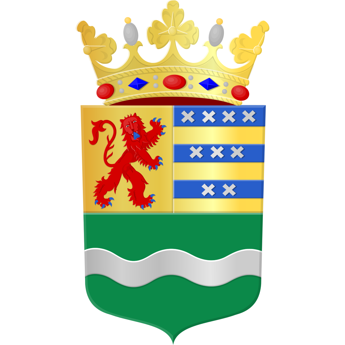Coat of arms of 2e Vlotbrug, South Holland