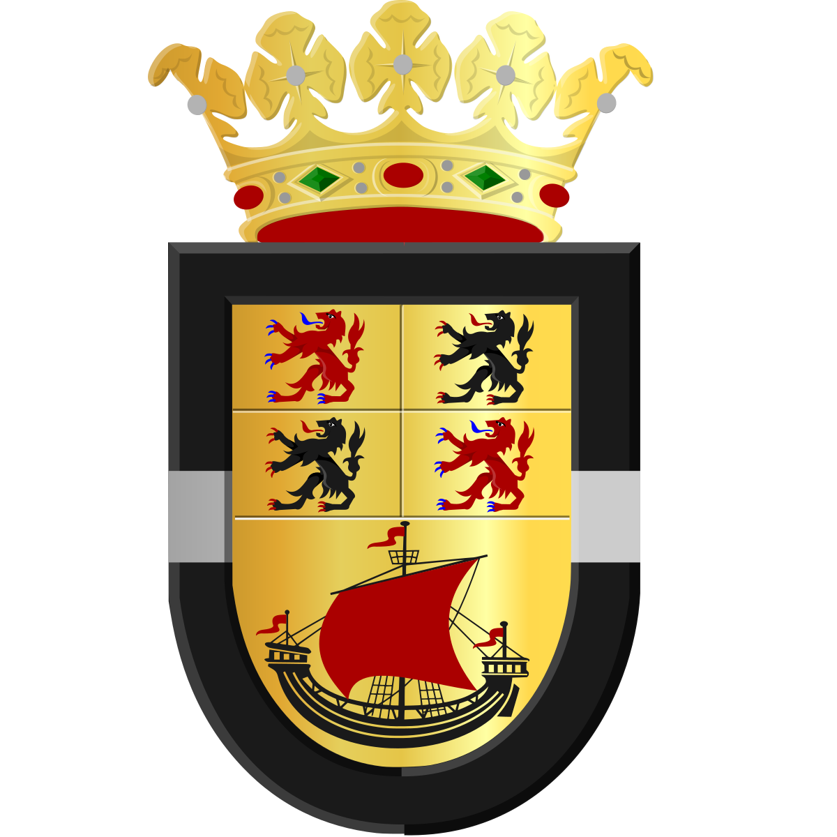 Wapen van Anna Jacobapolder, Zeeland
