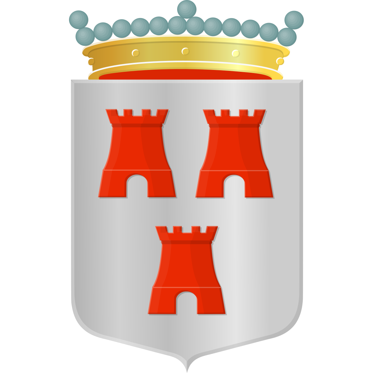 Coat of arms of Attelaken, North Brabant