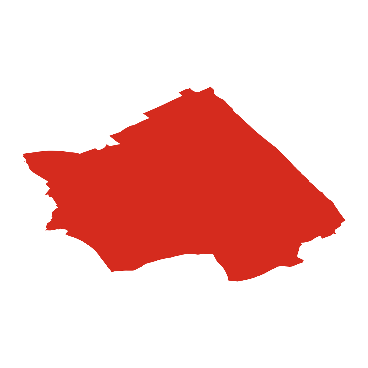 Barrier city boundary