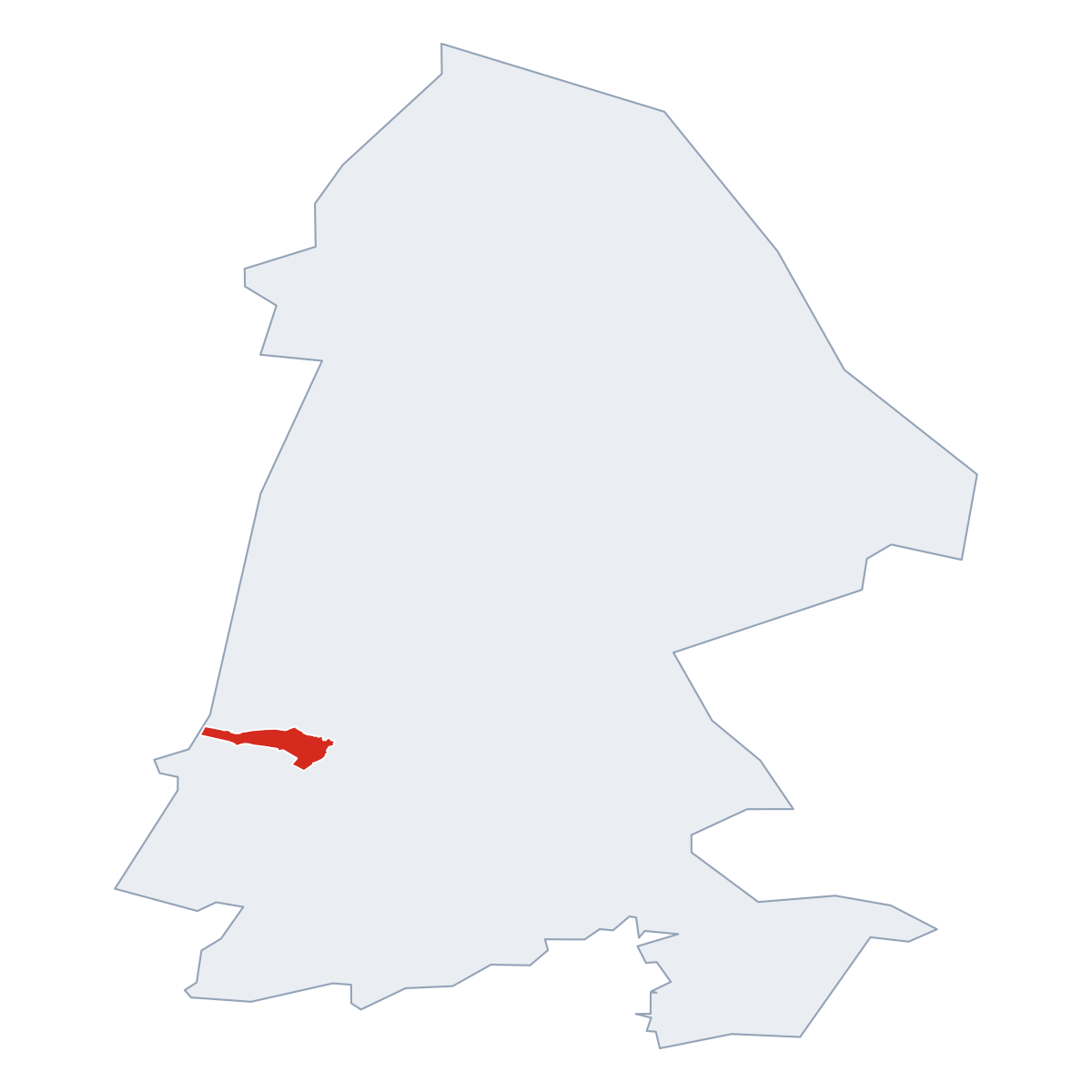 Beverwijk in North Holland
