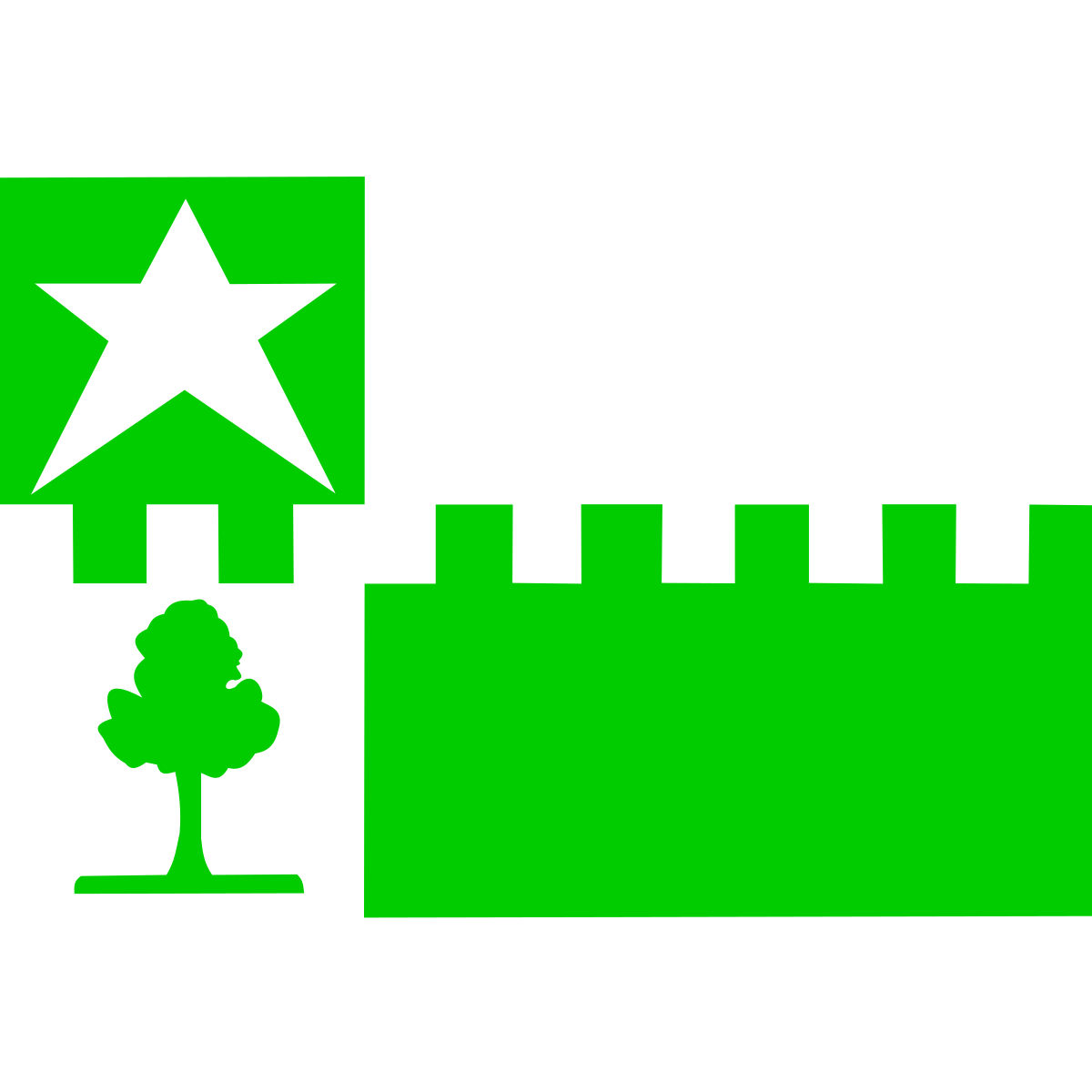 Flag of Broekerhaven, North Holland