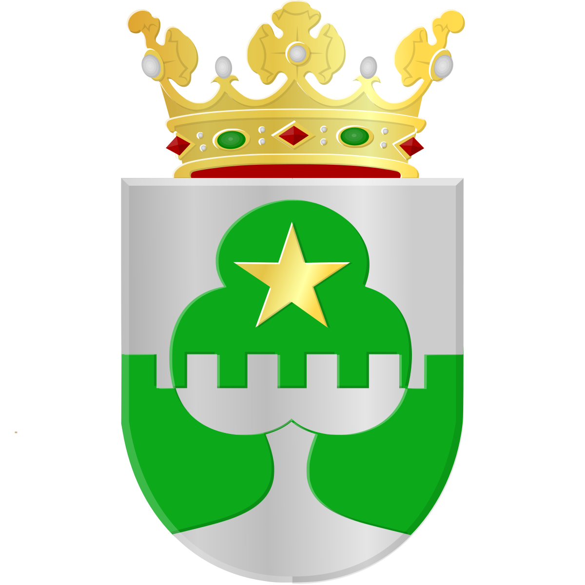 Coat of arms of Broekerhaven, North Holland
