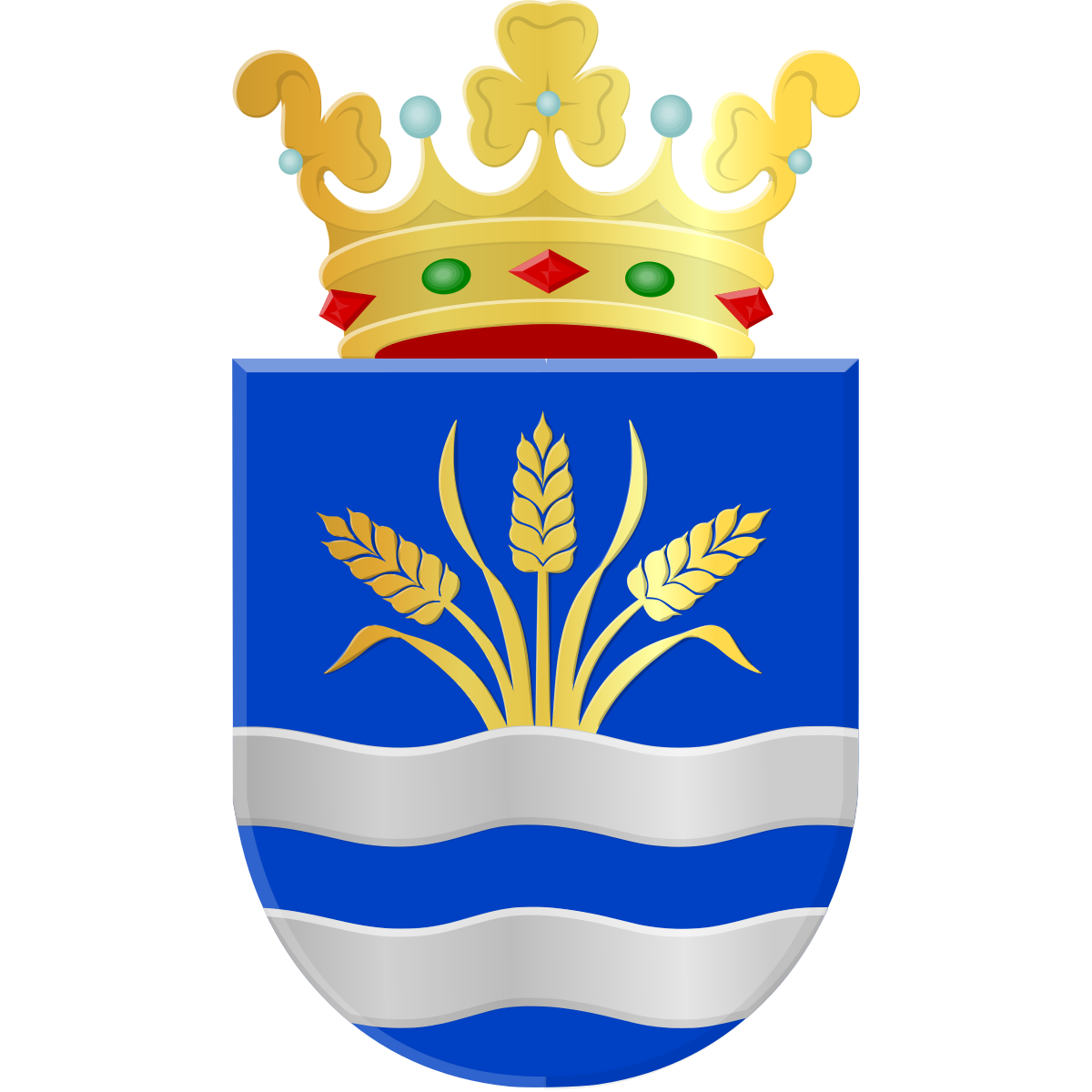 Coat of arms of Burgerveen, North Holland