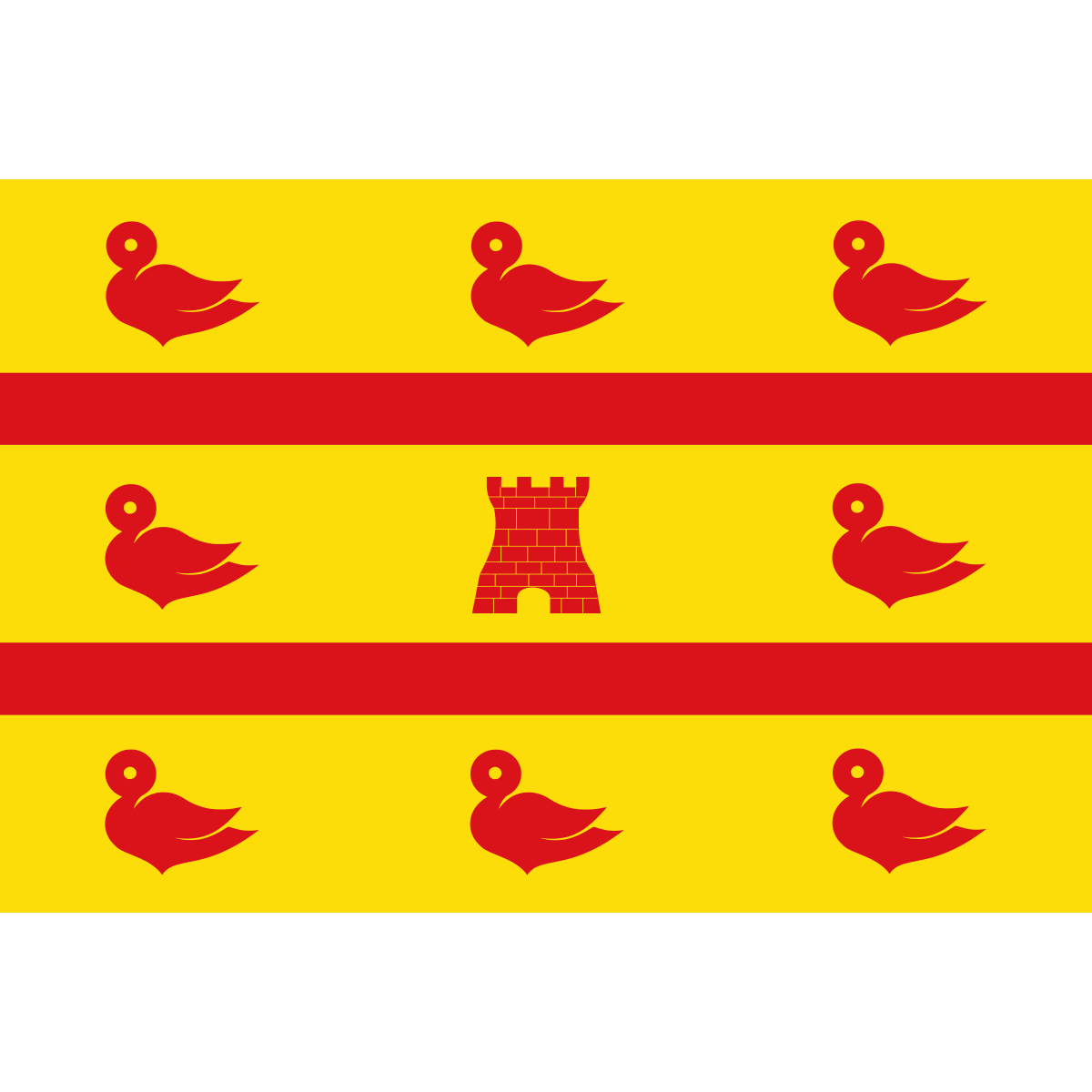 Vlag van De Hoef, Noord-Brabant