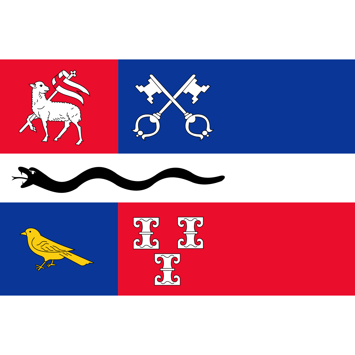 Flag of De Hoef, Utrecht