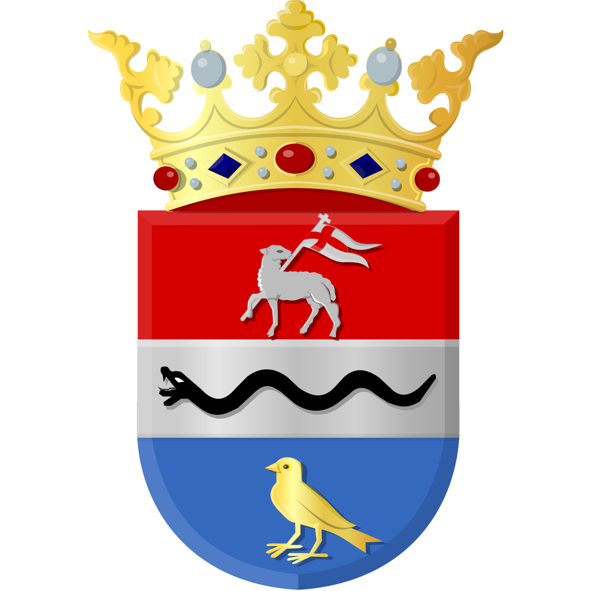 Coat of arms of De Hoef, Utrecht