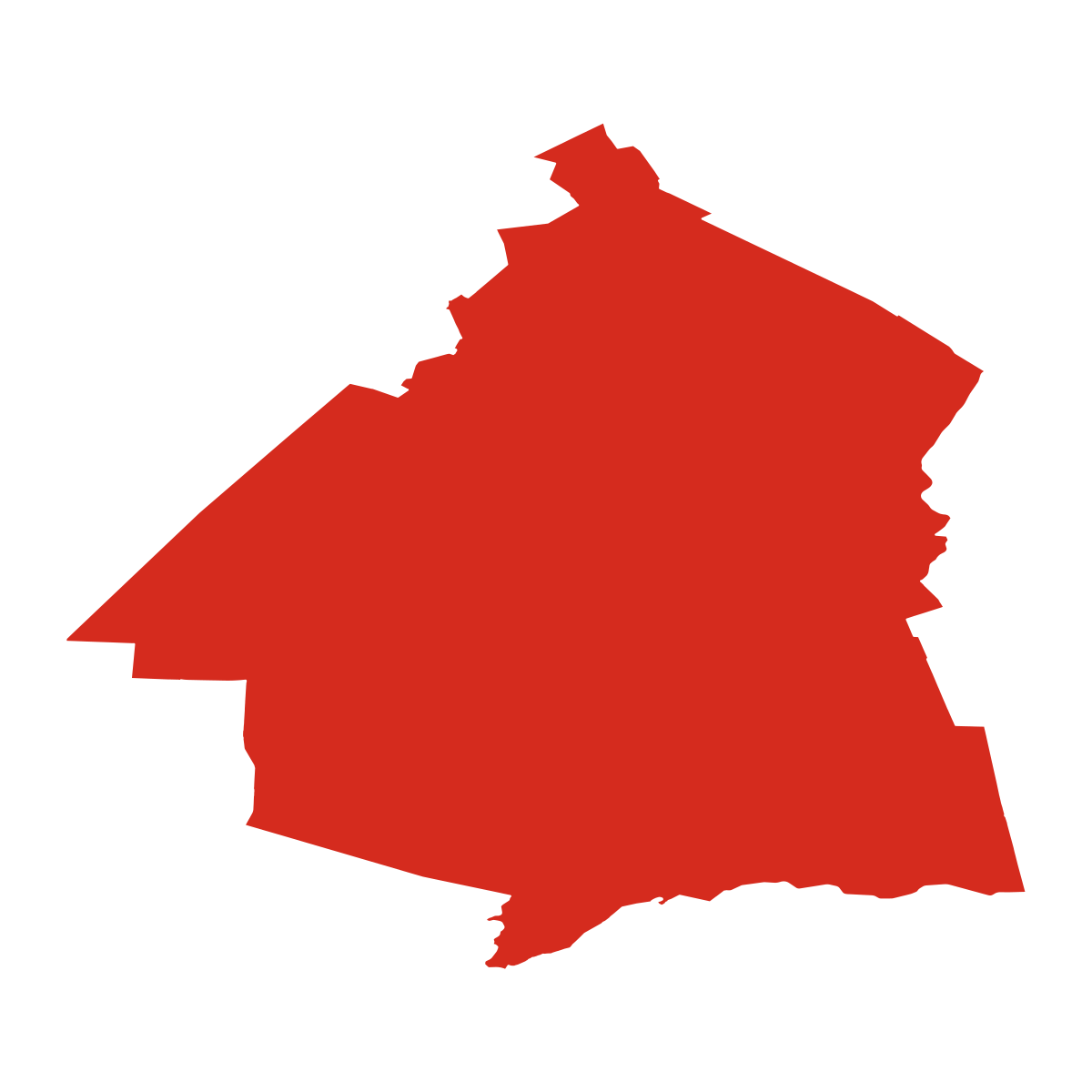 De Mars city boundary