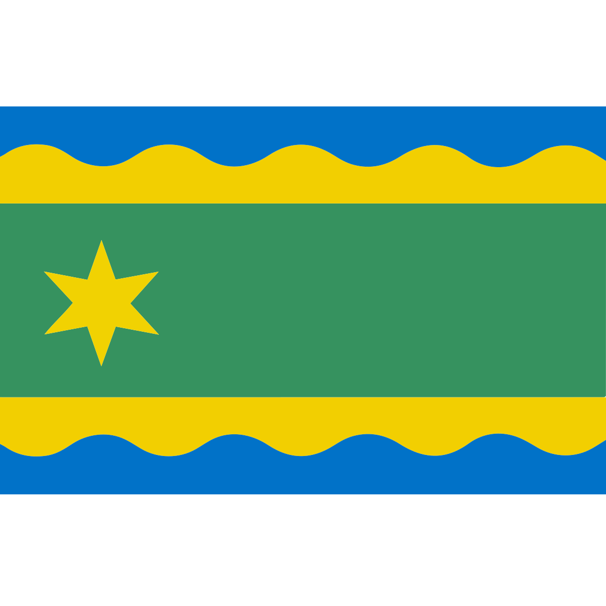 Vlag van De Schans, Fryslân