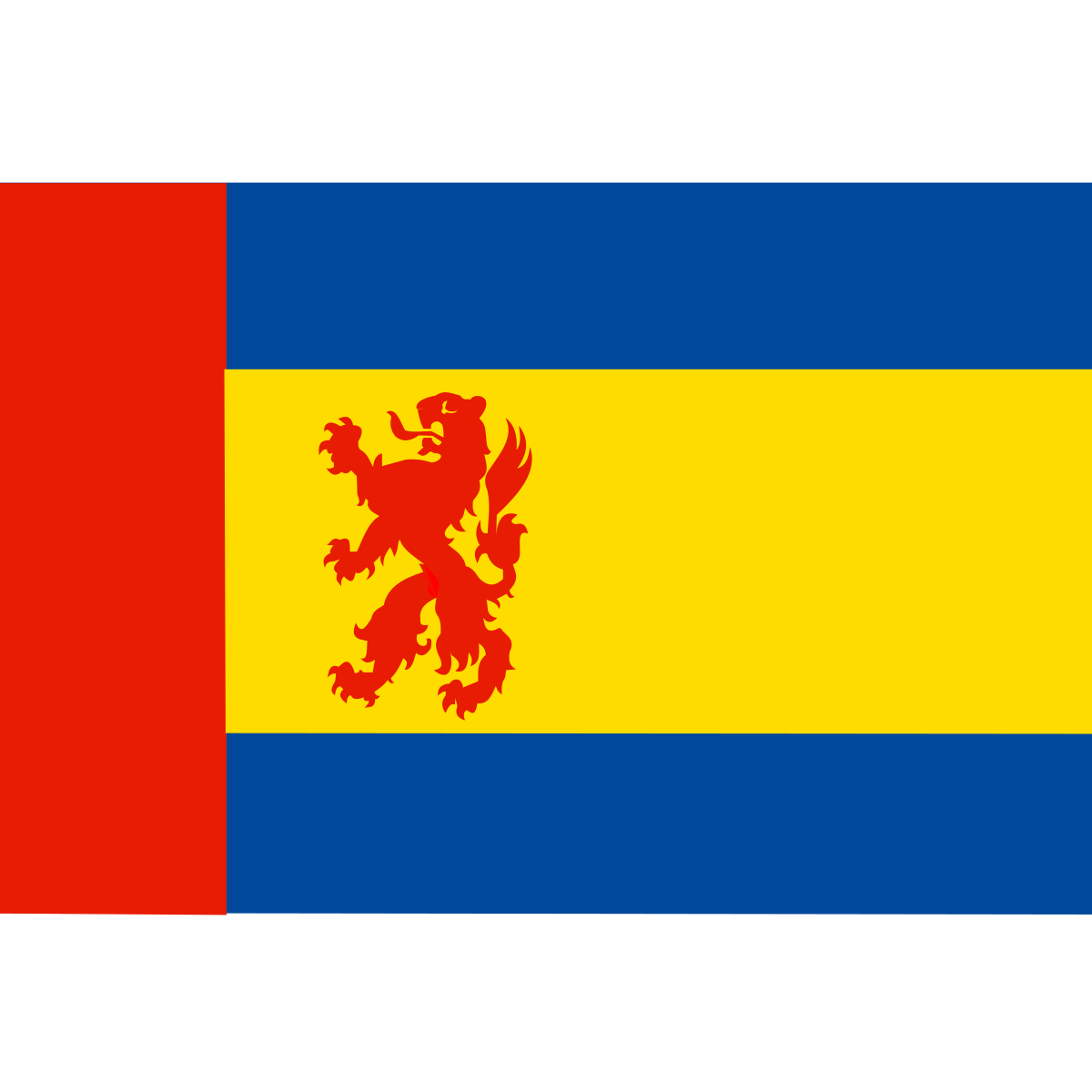Vlag van De Weere, Noord-Holland