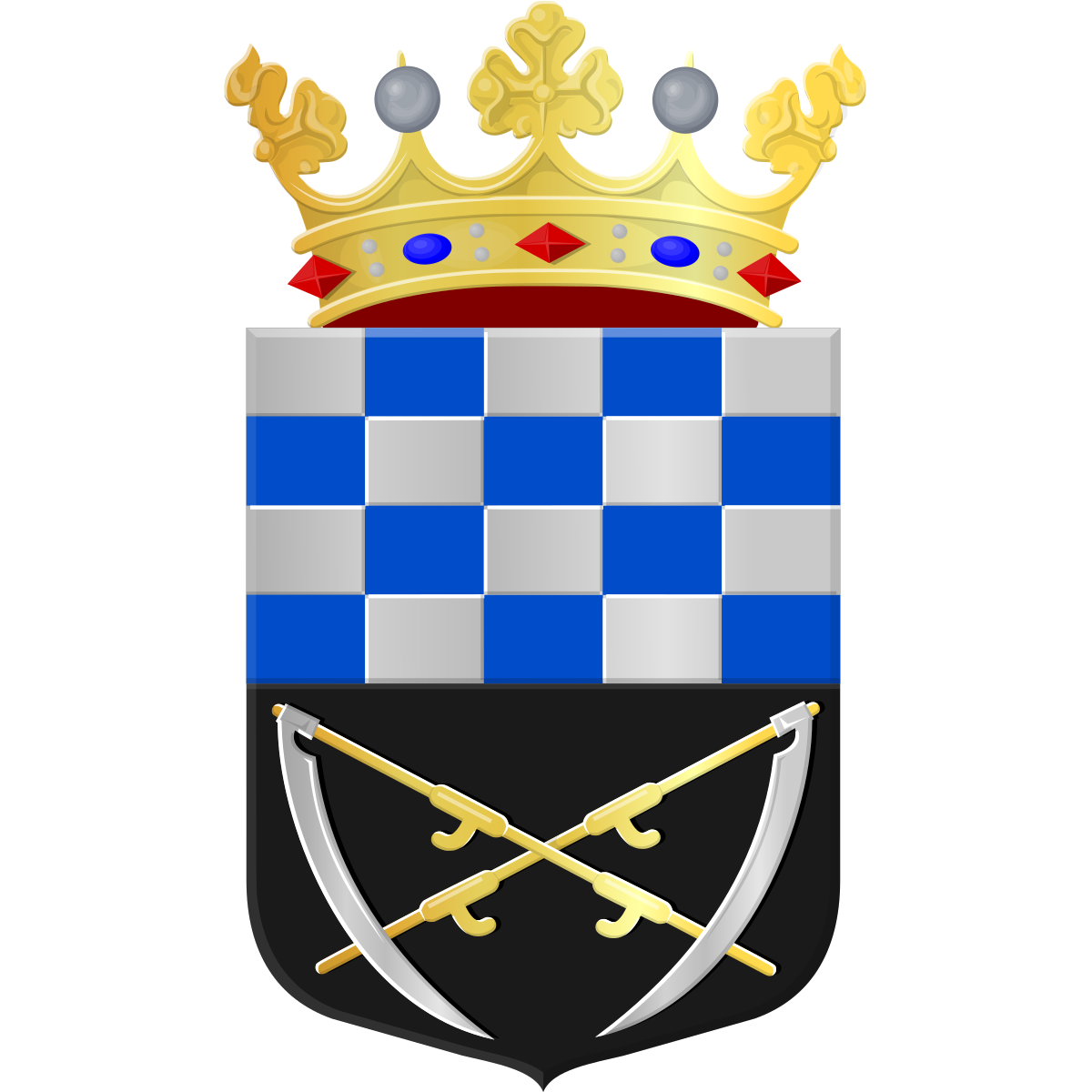 Coat of arms of Den Hulst, Overijssel