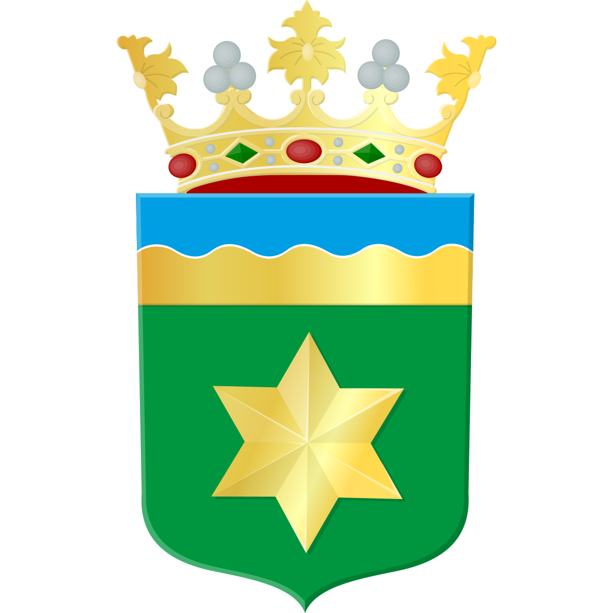 Wapen van Dokkumer Nije Silen, Fryslân