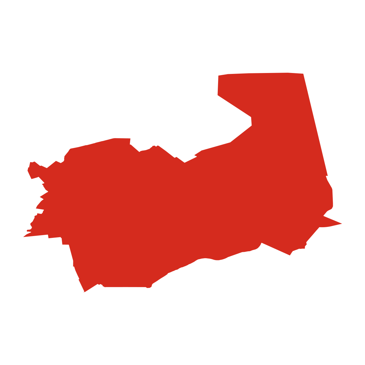Ekamp city boundary