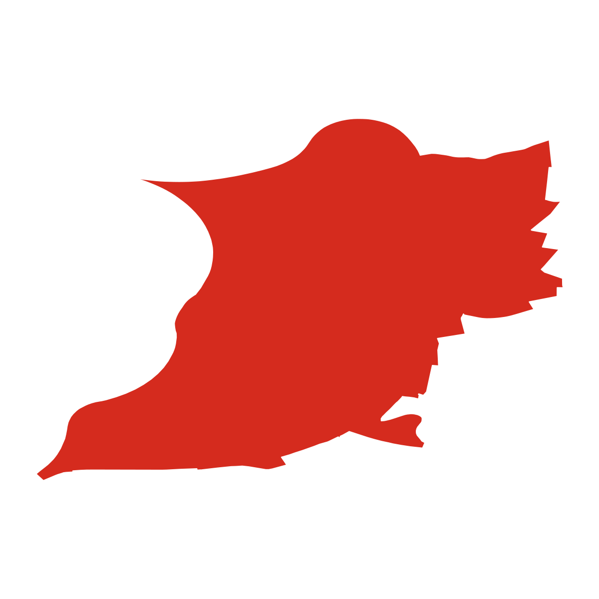 Fraterwaard city boundary