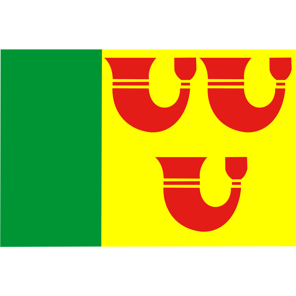 Flag of Heezerenbosch, North Brabant
