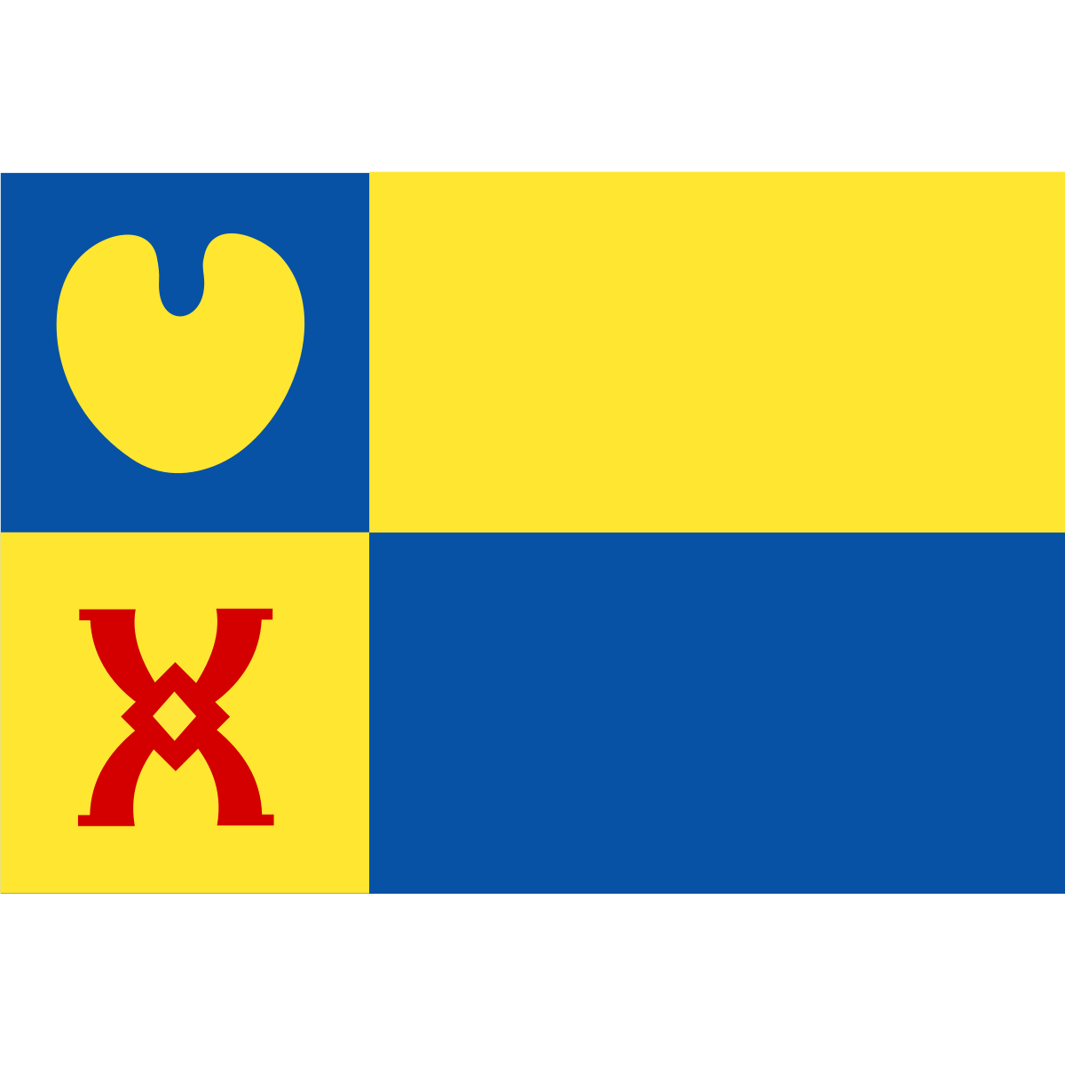 Vlag van Heiderschoor, Noord-Brabant