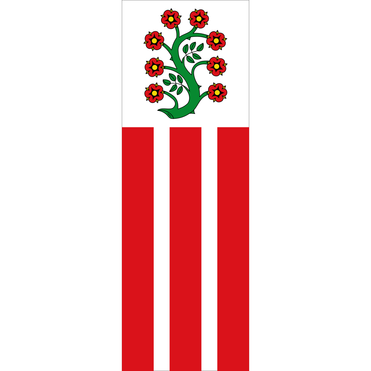 Vlag van Hillensberg, 
