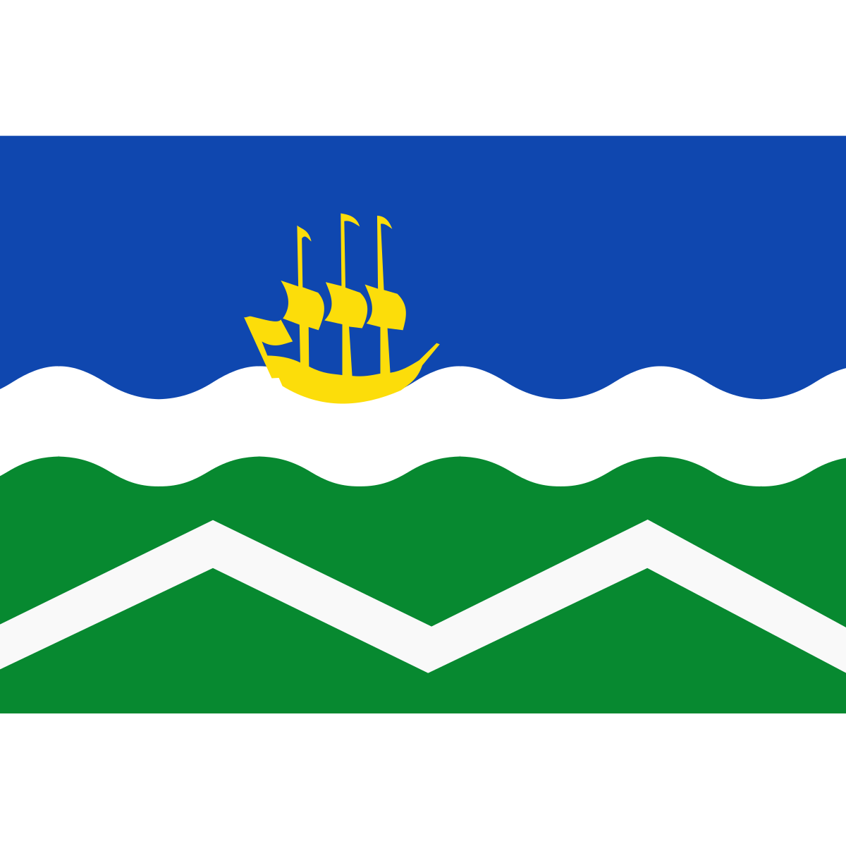 Vlag van Hodenpijl, Zuid-Holland