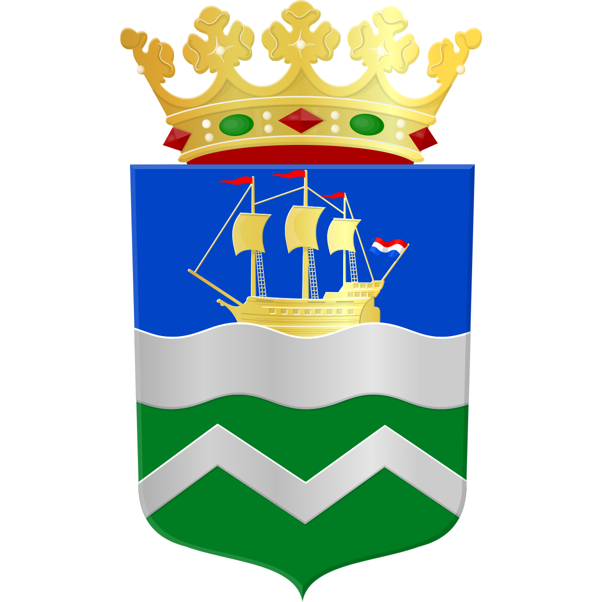 Wapen van Hodenpijl, Zuid-Holland