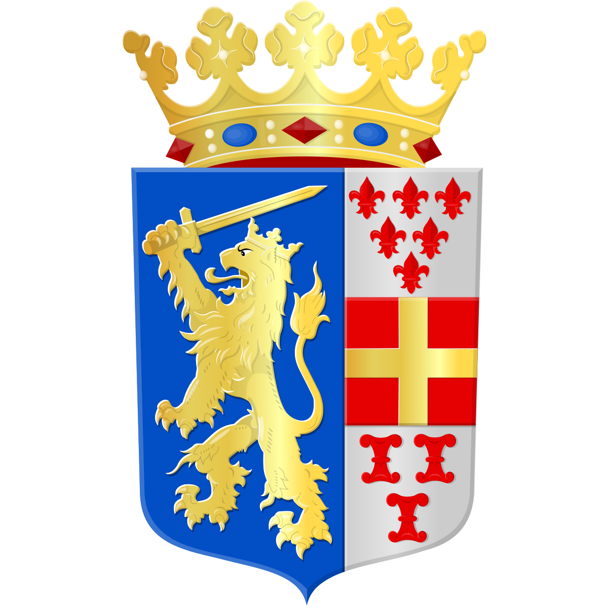 Coat of arms of Holkerveen, Gelderland