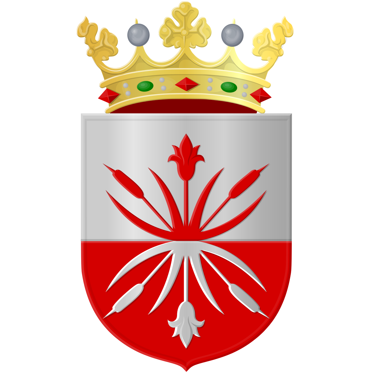 Wapen van Hommelse Hoeven, Noord-Brabant