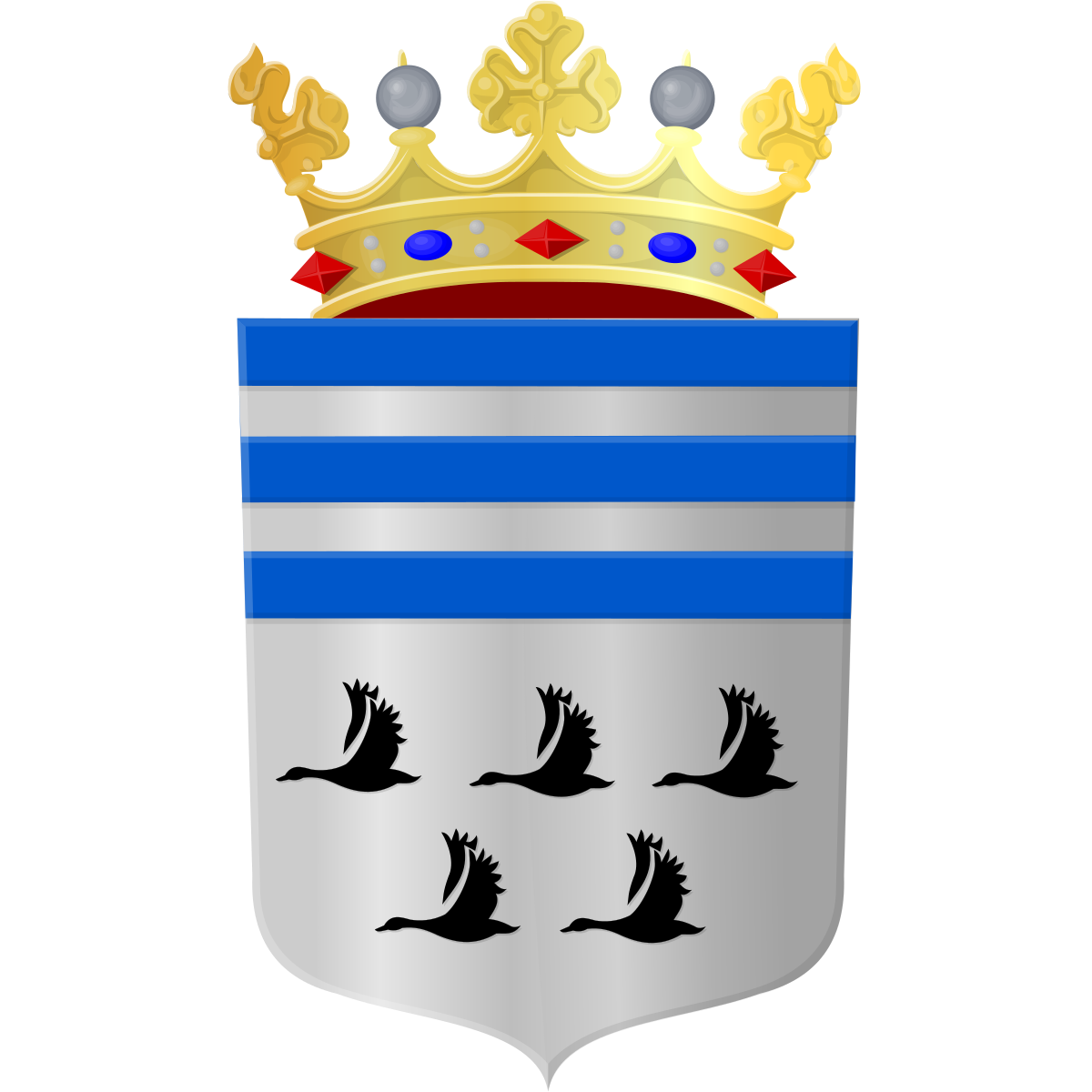 Coat of arms of Horstermeer, North Holland