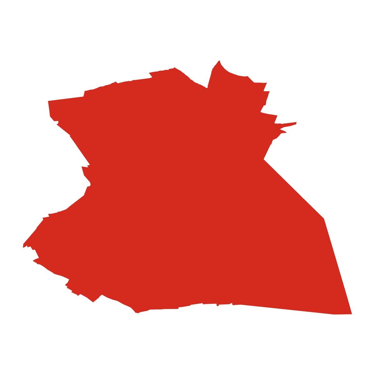 Hultje city boundary