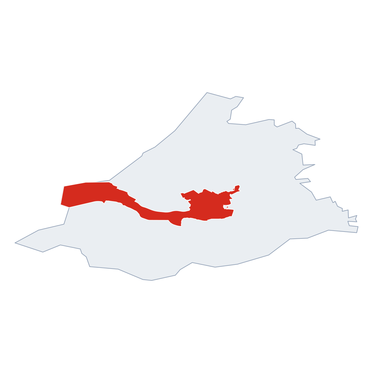 IJsselmonde in Zuid-Holland