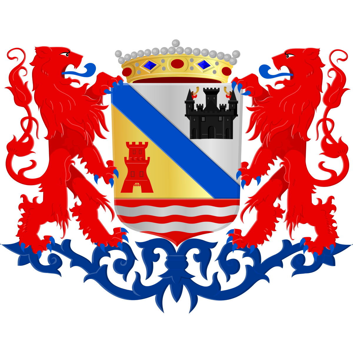 Coat of arms of Kapitalendam, Zeeland