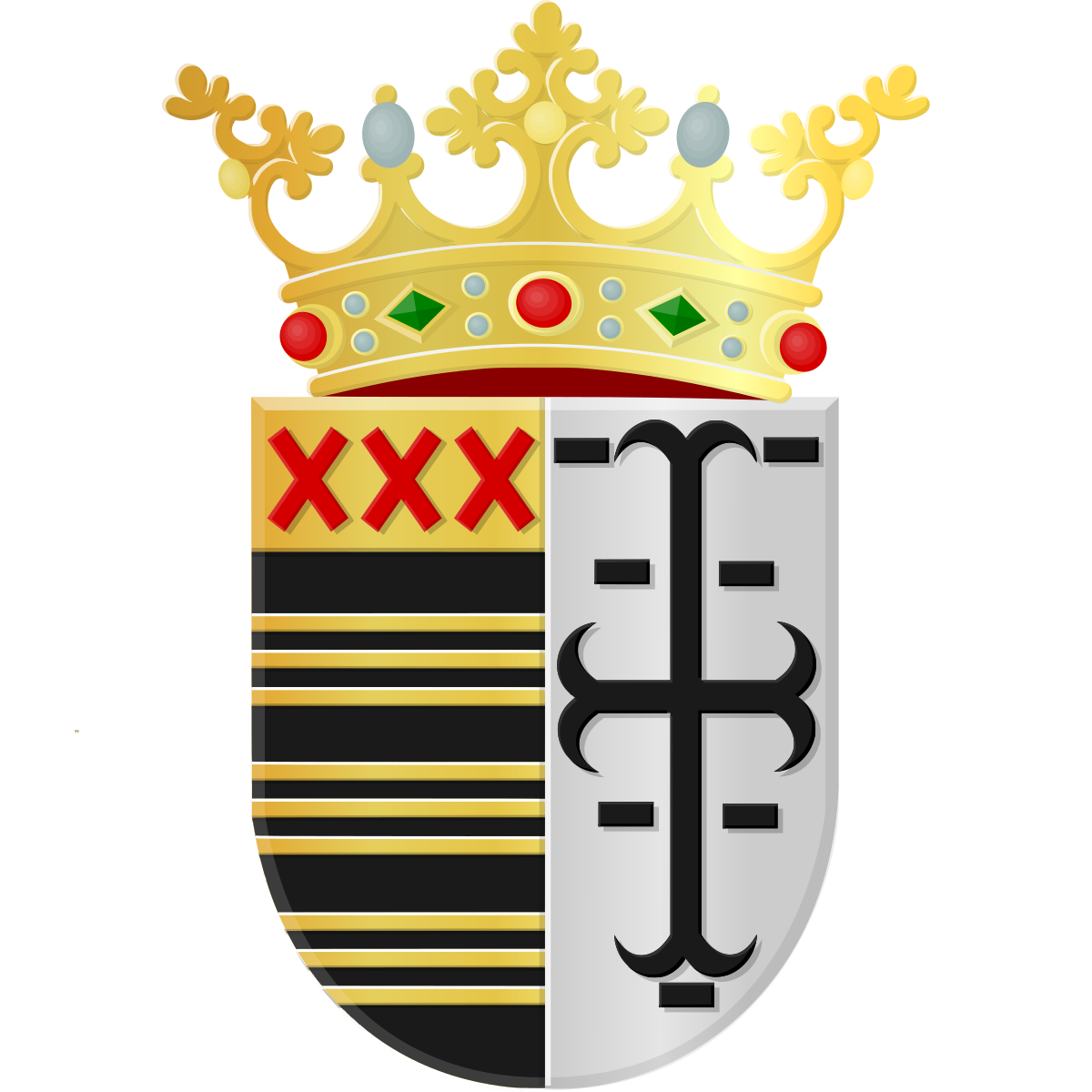 Coat of arms of Laarbroek, North Brabant