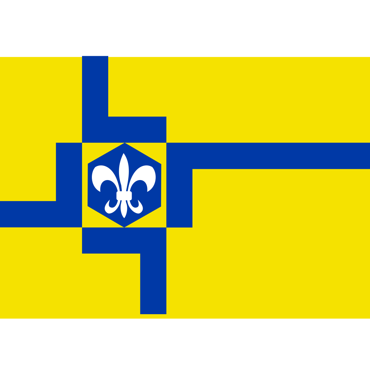 Vlag van Lelystad, Flevoland