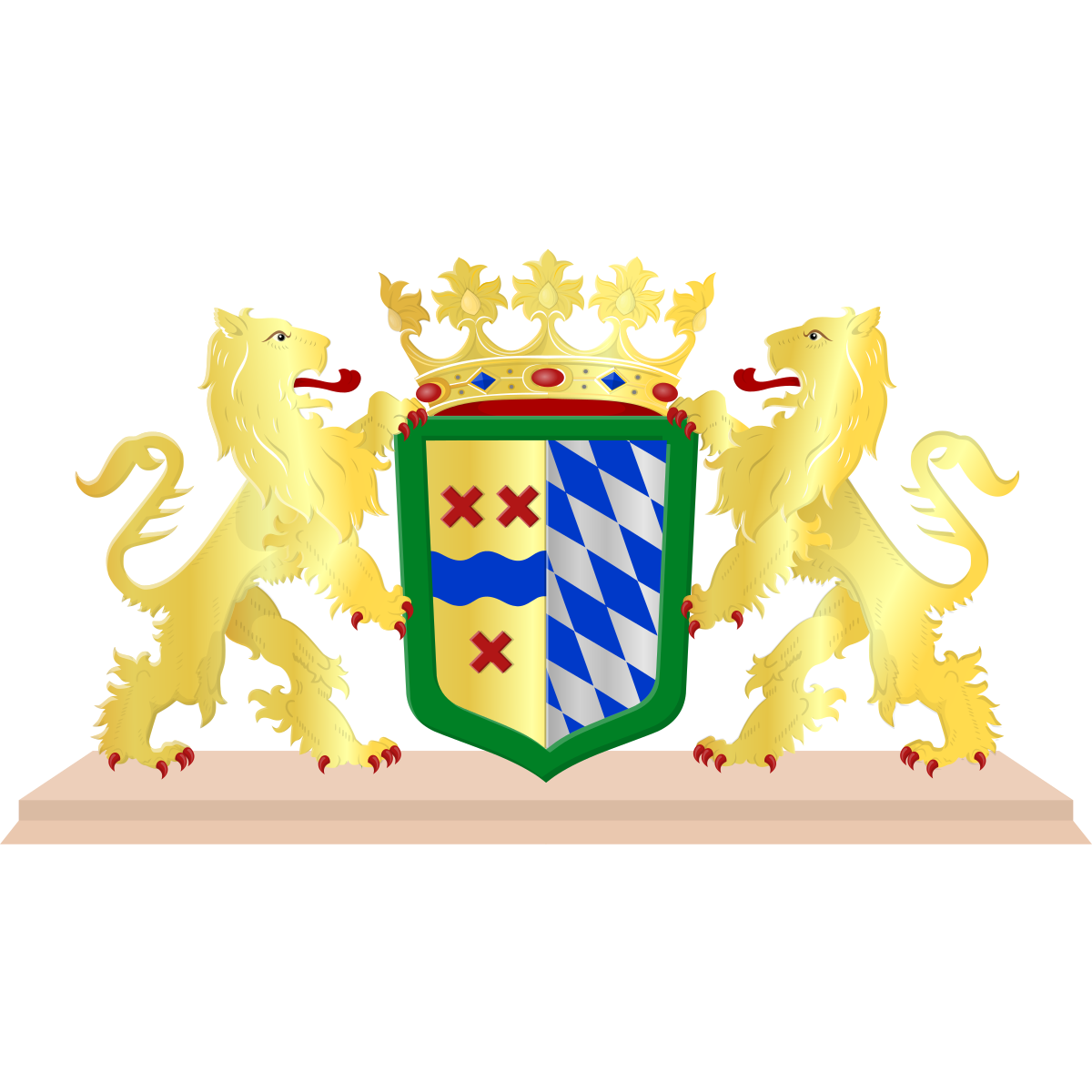 Coat of arms of Malta, South Holland
