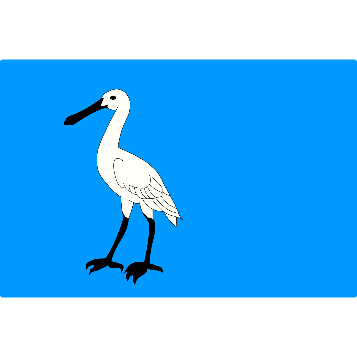 Vlag van Neck, Noord-Holland