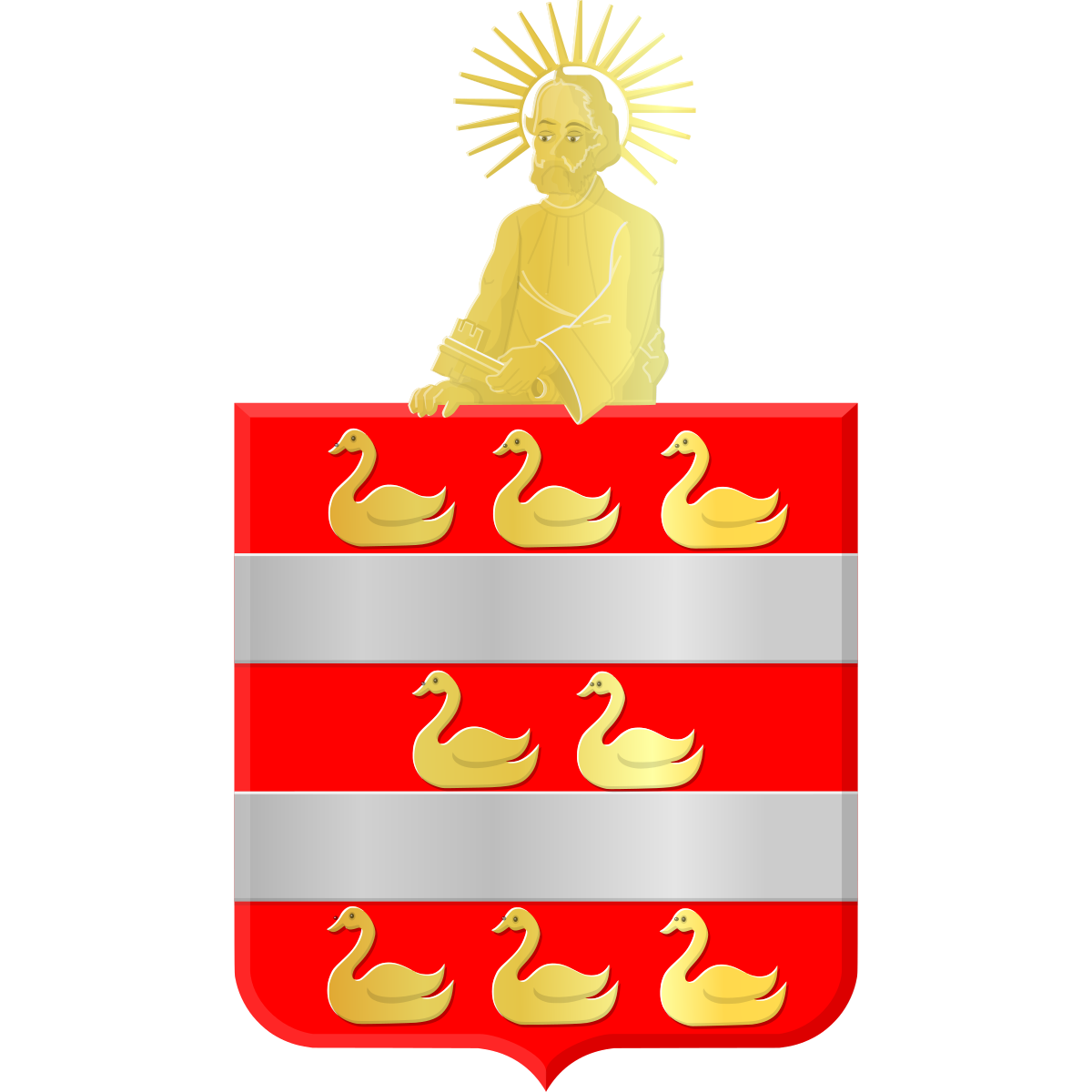Coat of arms of Nergena, North Brabant