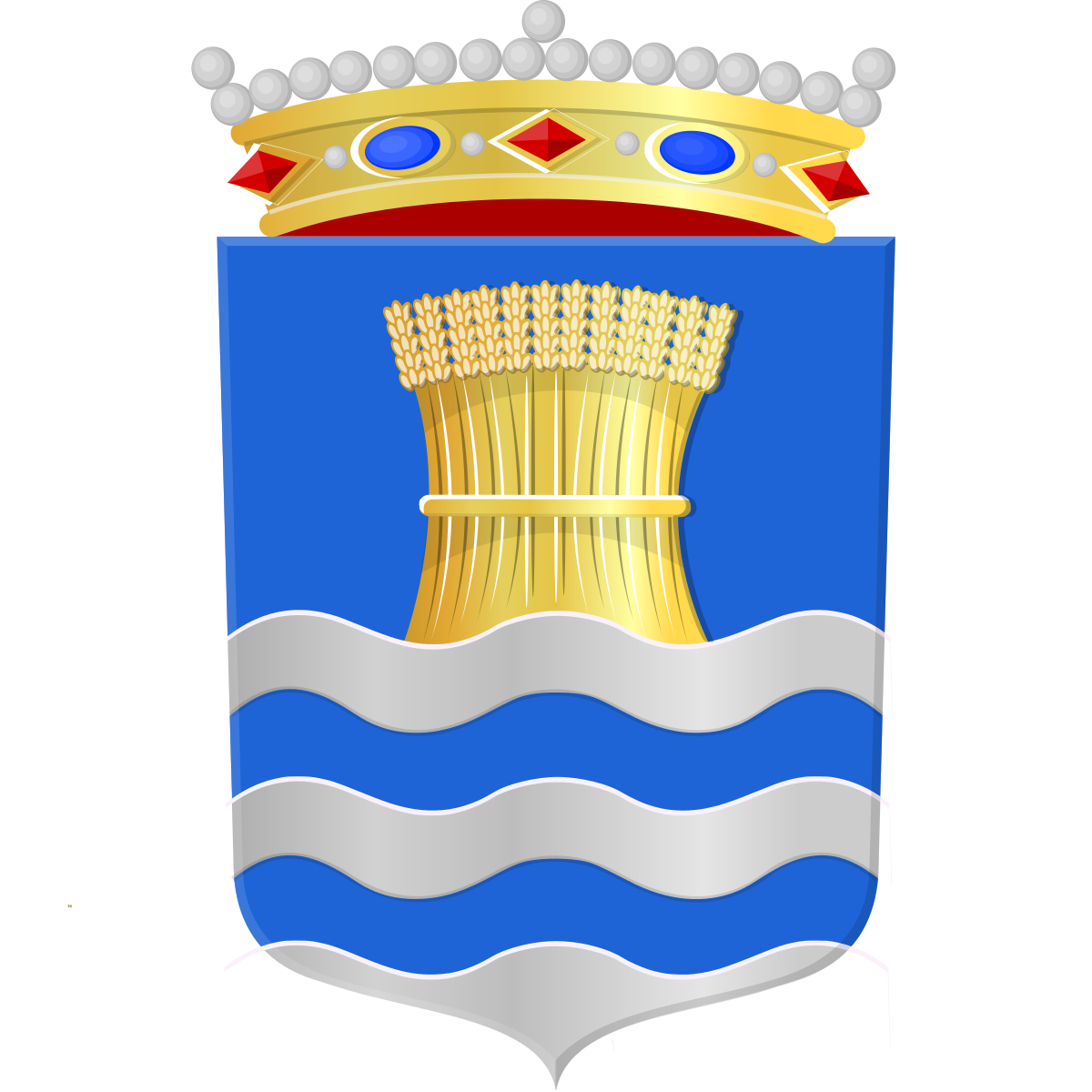 Wapen van Nieuw-Zeeland, Zuid-Holland