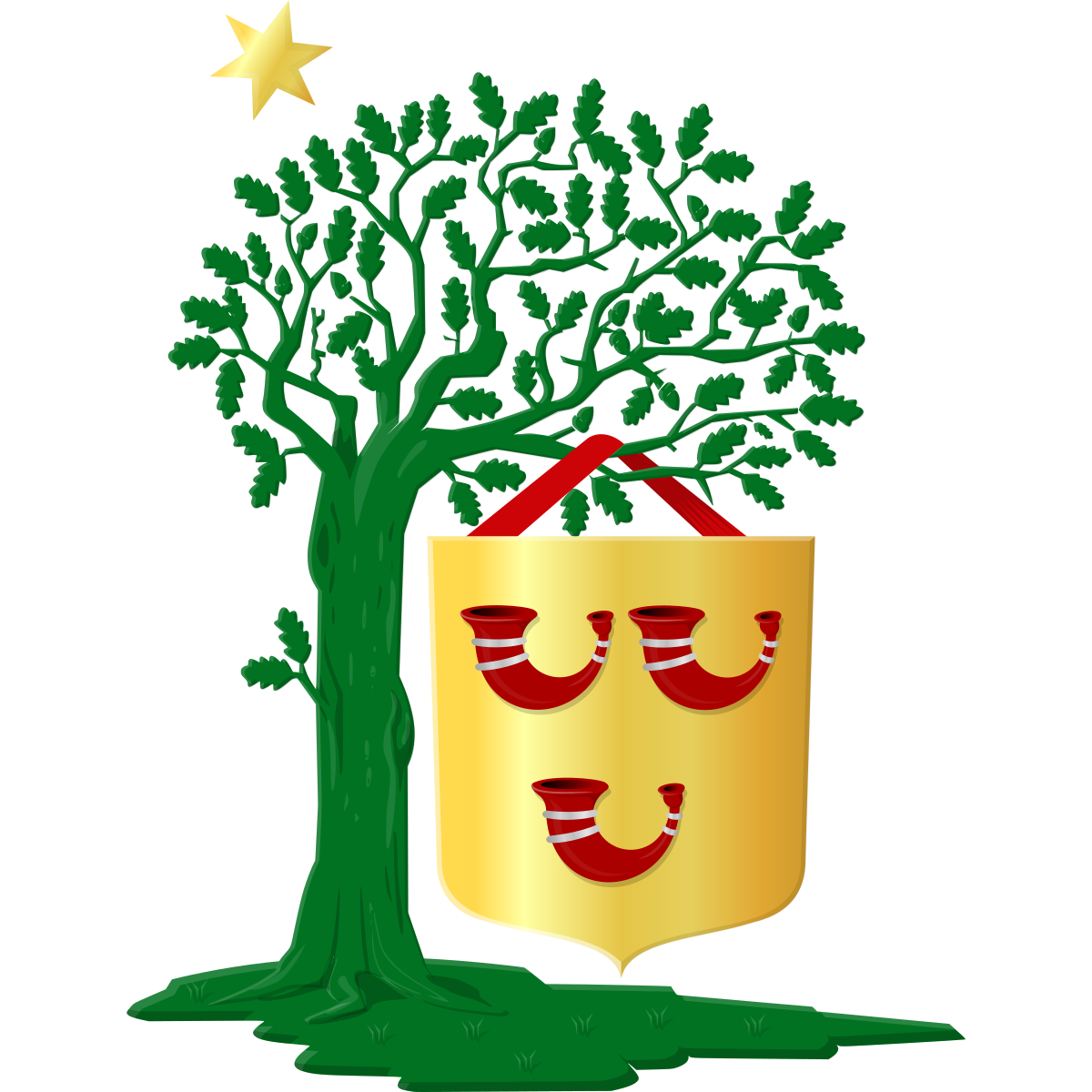 Coat of arms of Oosterik, North Brabant