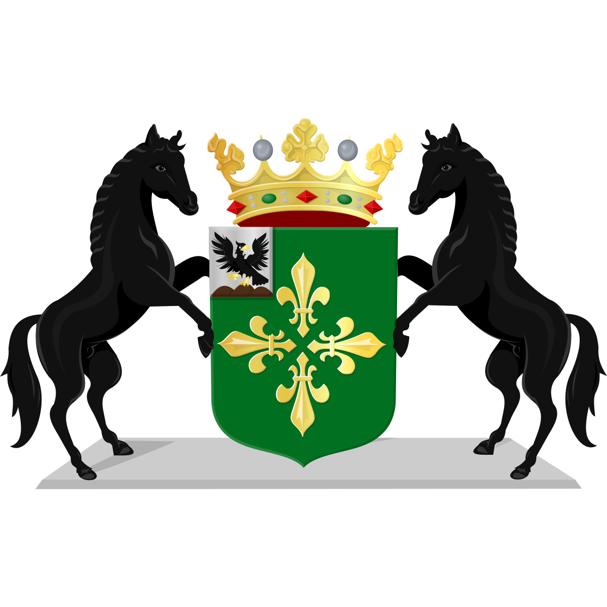 Coat of arms of Oranje, Drenthe