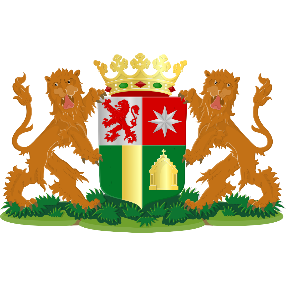 Coat of arms of Oud Verlaat, South Holland
