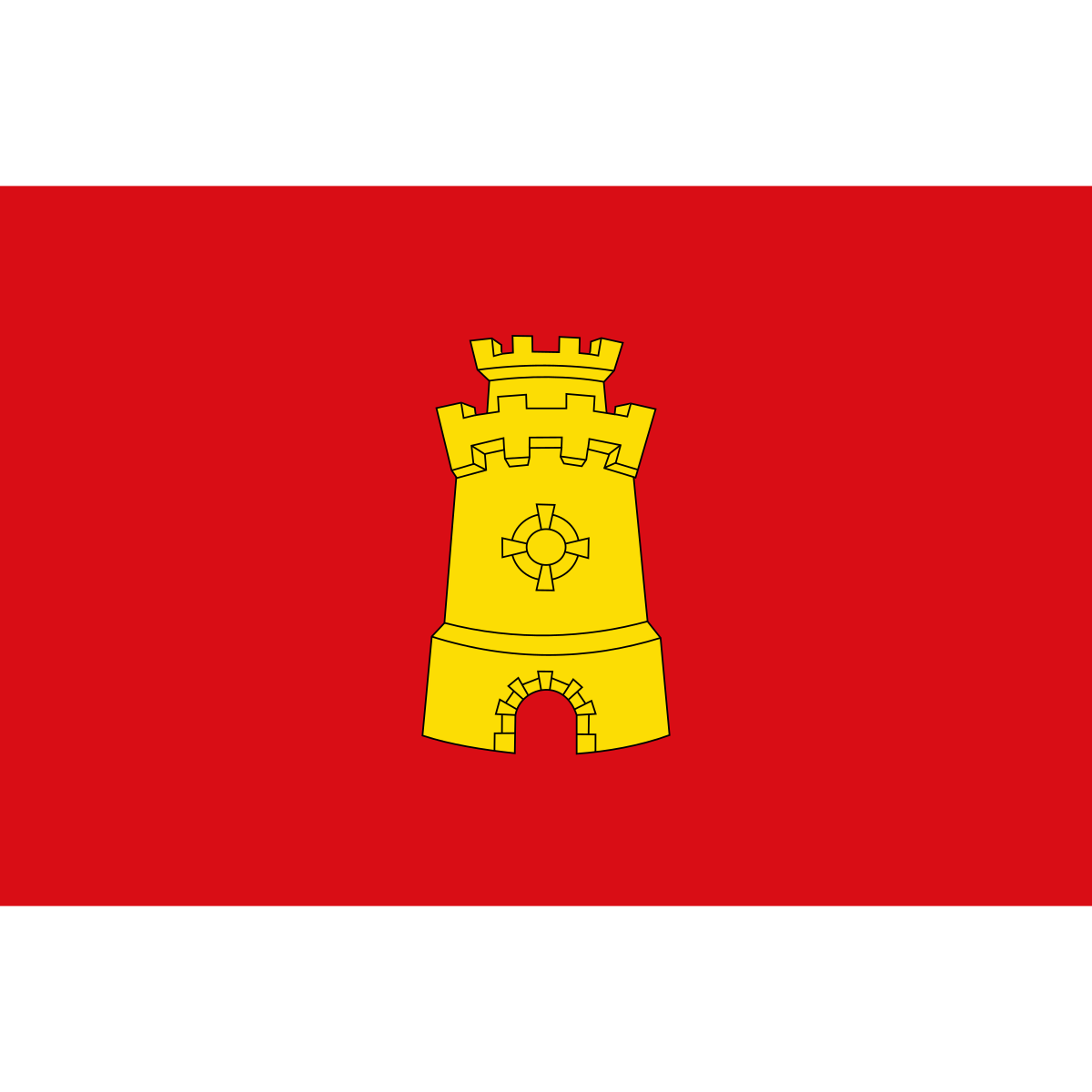Flag of Oudedorp, Zeeland