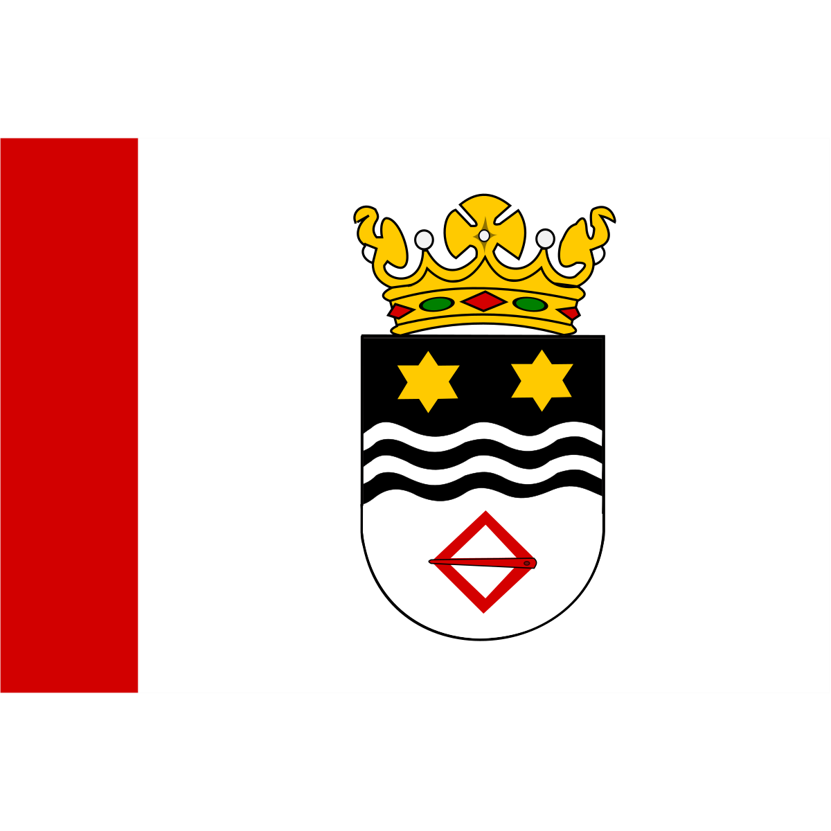 Flag of Plankendorp, Zeeland