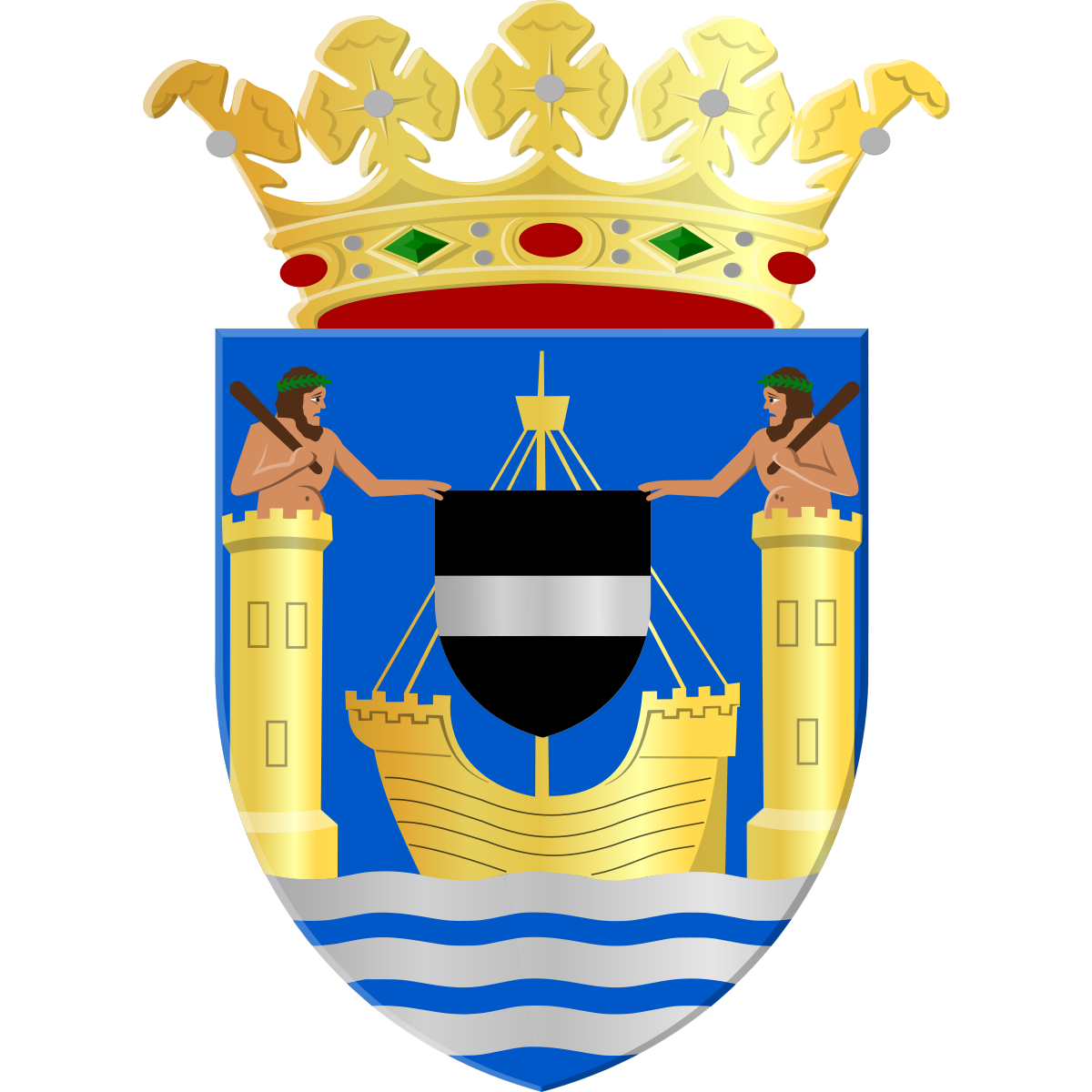 Coat of arms of Poppendamme, Zeeland