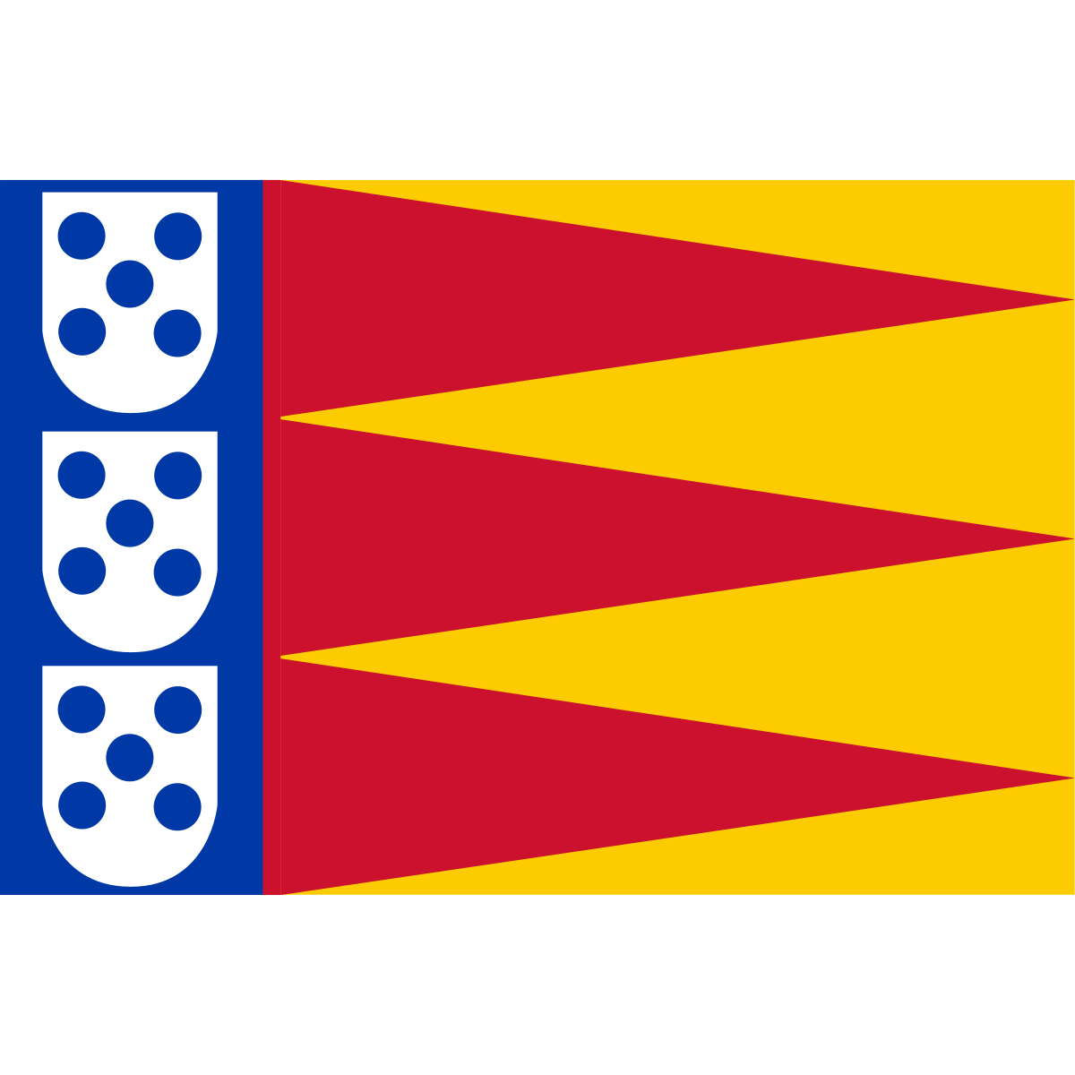 Flag of Portland, South Holland