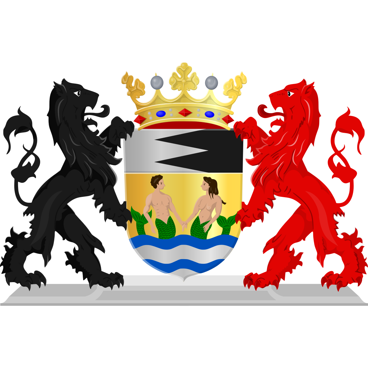 Wapen van Scharendijke, Zeeland