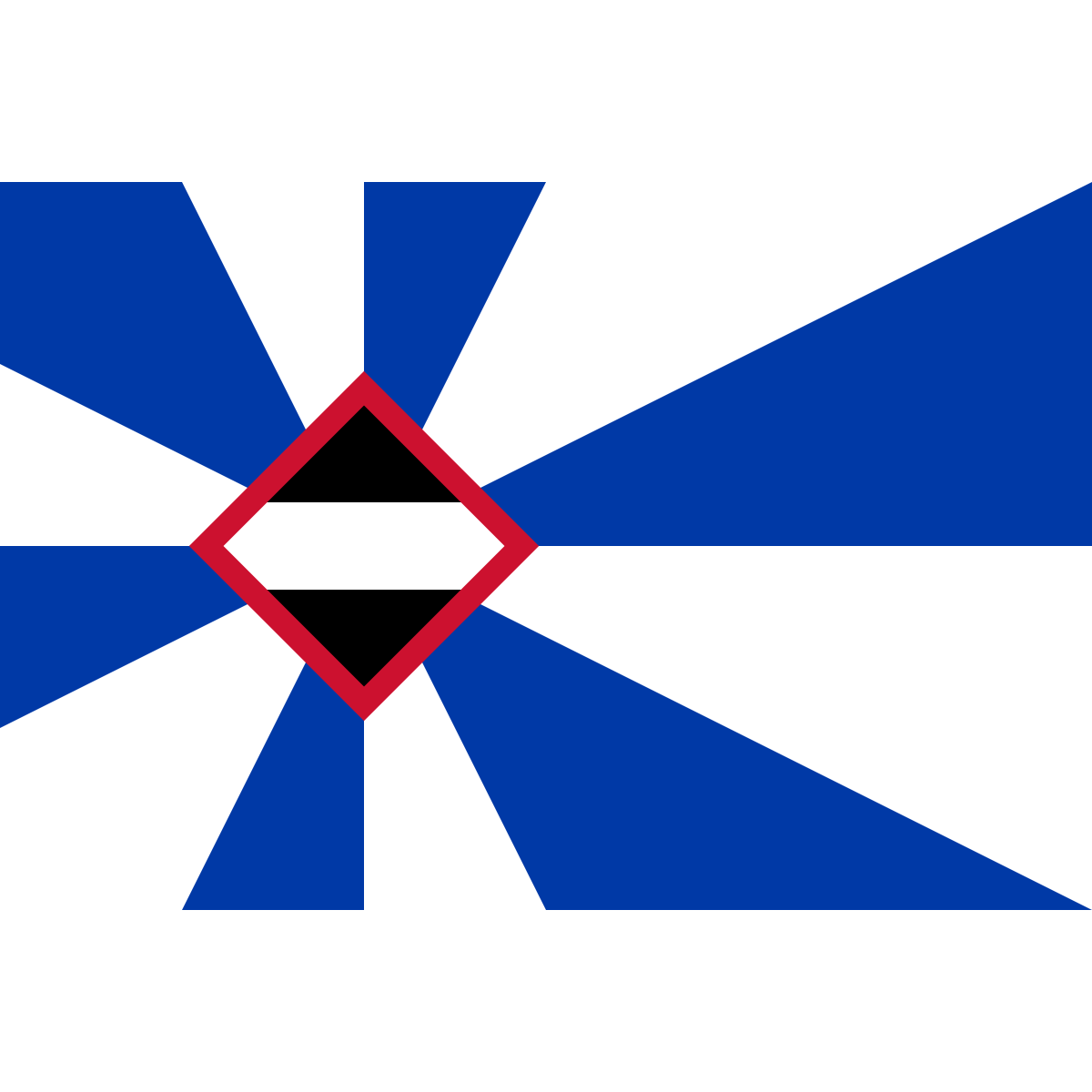 Vlag van Sinoutskerke, Zeeland