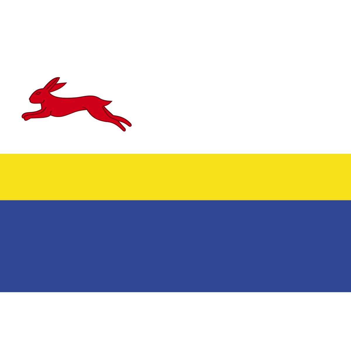 Flag of Sintjohannesga, Frisia