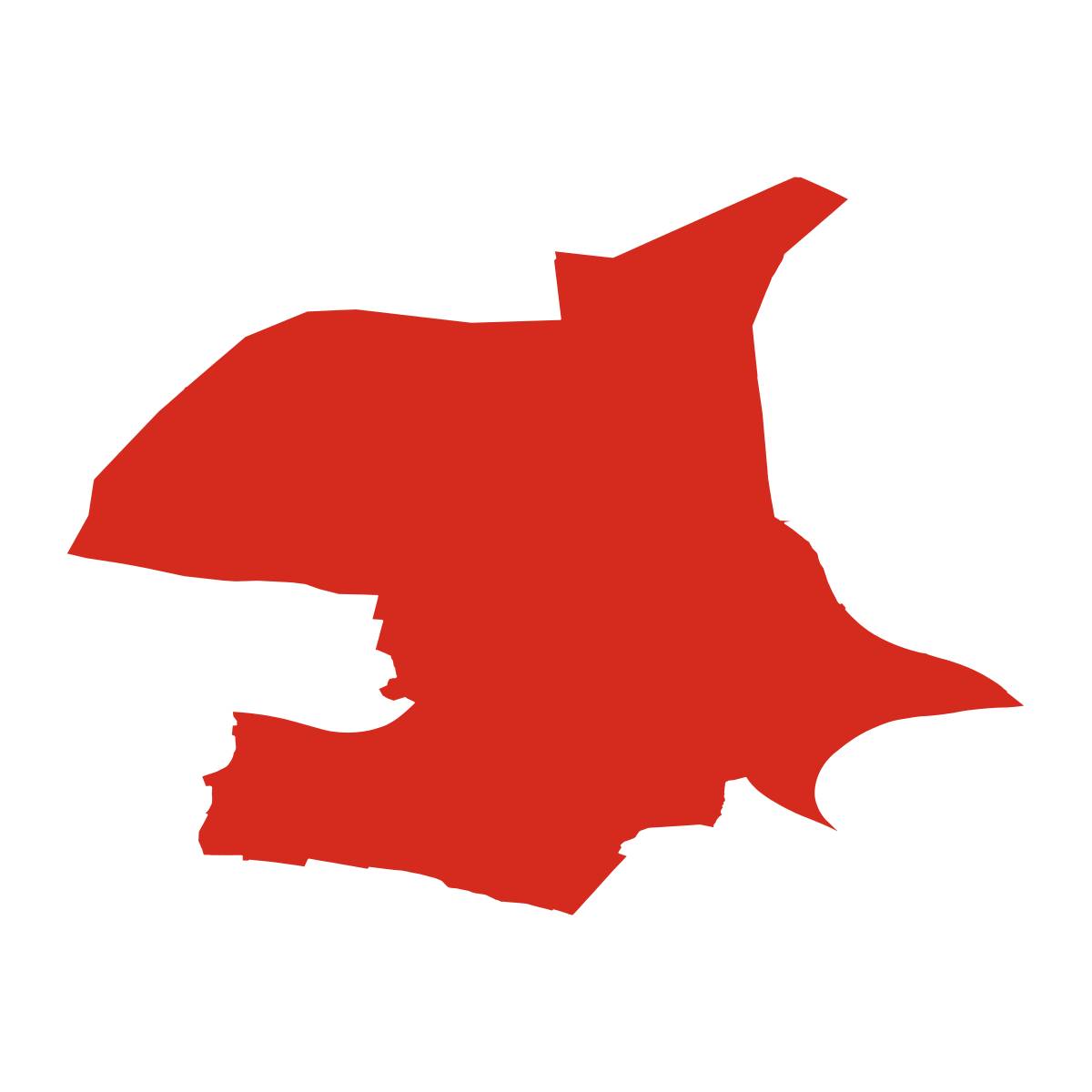 Terlet city boundary