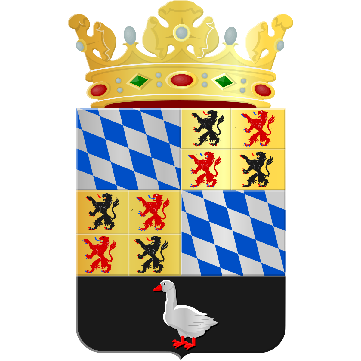 Coat of arms of Tervaten, Zeeland