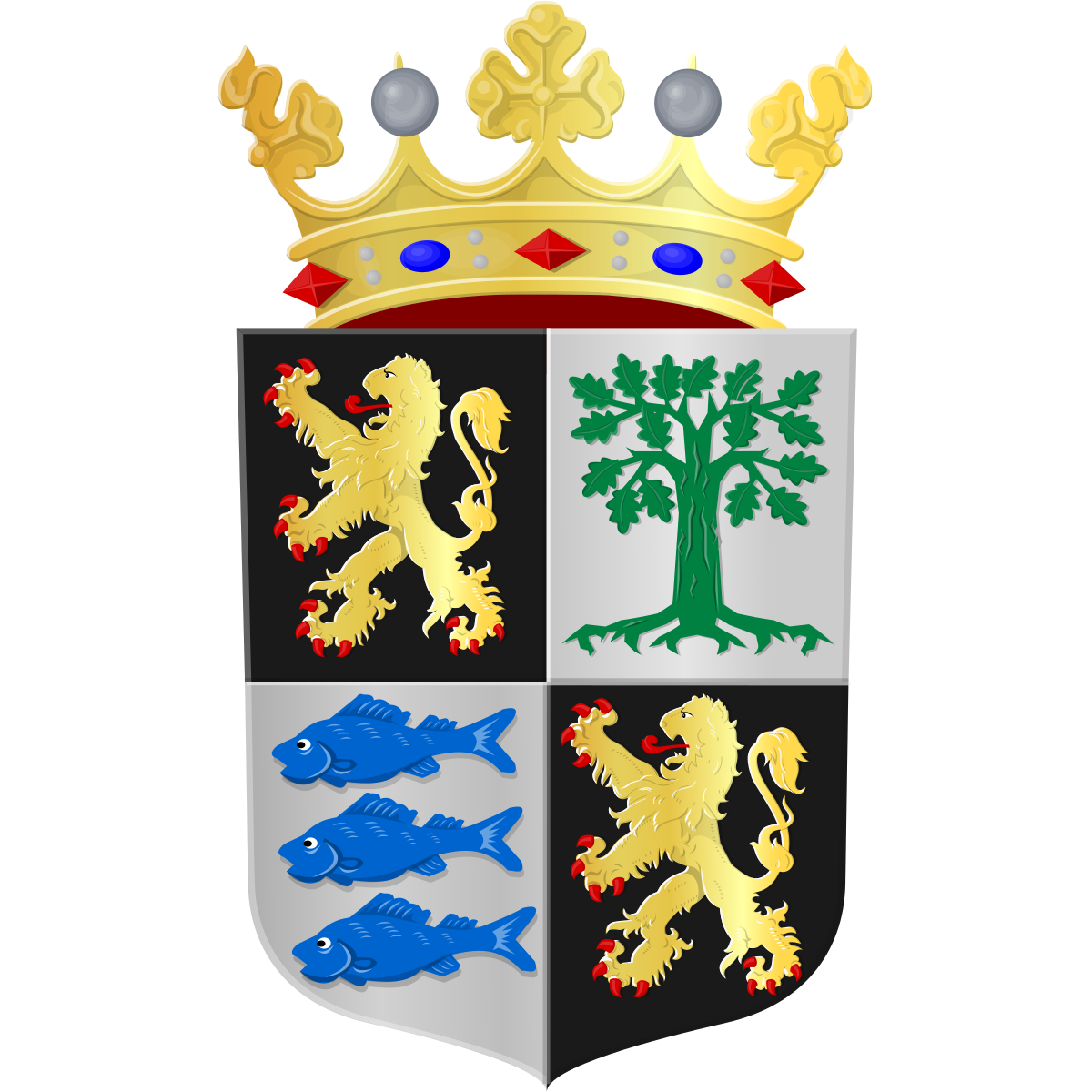 Wapen van Theetuin, Noord-Brabant